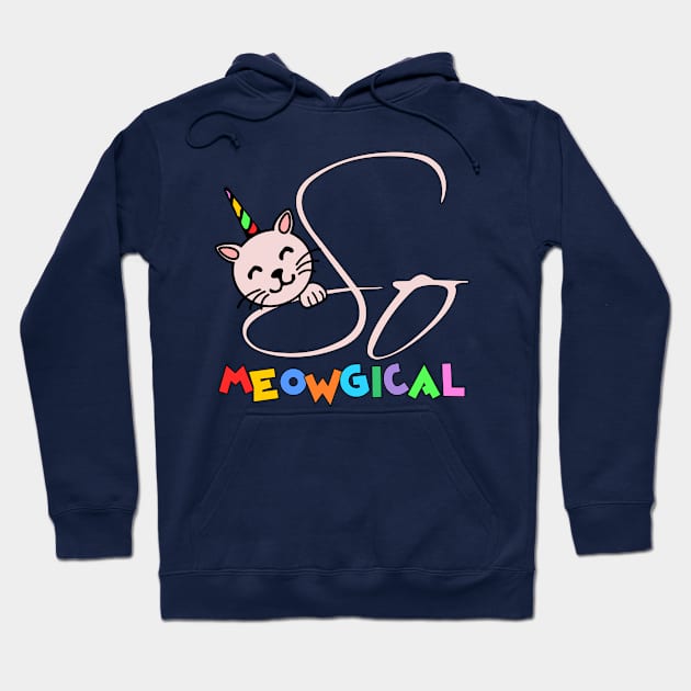 It's so Meowgical Hoodie by Mitalie